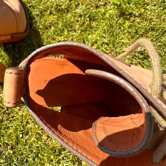 Alexander Wang Heeled Platform Lace Up Boots - Picture 7 of 7